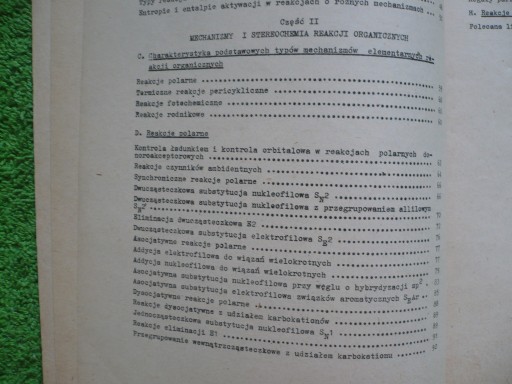 МЕХАНИЗМЫ И СТЕРЕОХИМИЯ ОРГАНИЧЕСКИХ РЕАКЦИЙ