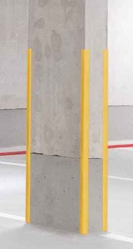 KĄTOWNIK PCV 30x30 180cm Listwa Narożna BIAŁA Narożnik Samoprzylepna