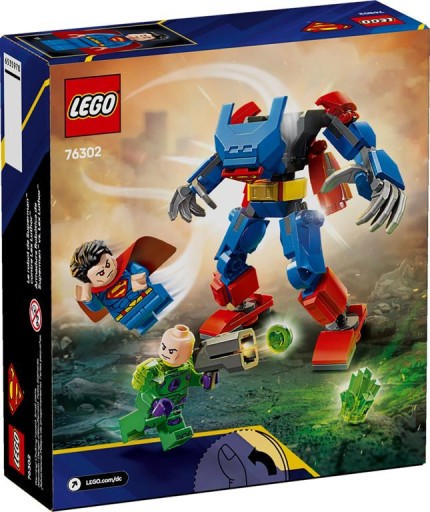 KLOCKI LEGO SUPER HEROES 76302 MECH SUPERMANA KONTRA LEX LUTHOR M + TORBA