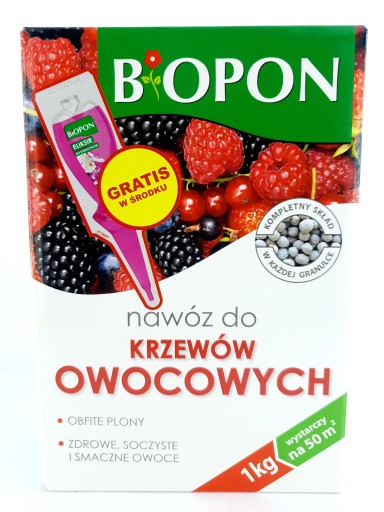Удобрение для плодовых кустов Биопон 1кг.