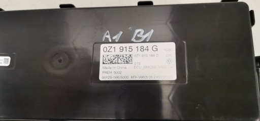 VW ID.3 ID.4 МОДУЛЬ КОНТРОЛЛЕРА АККУМУЛЯТОРА 0Z1915184G