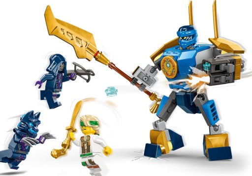 LEGO 71805 NINJAGO Zestaw bitewny z mechem Jaya