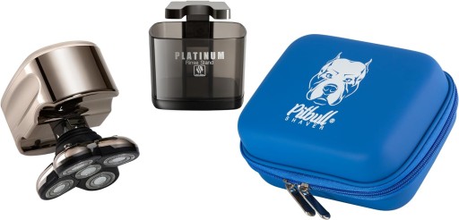 ЭЛЕКТРОБРИТВА МУЖСКАЯ Skull Shaver Pitbull Platinum PRO ДЛЯ ВОЛОС И БОРОДЫ