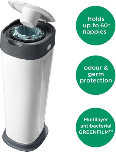 TOMMEE TIPPEE XL КОРЗИНА ДЛЯ ИСПОЛЬЗОВАННЫХ ПОДГЛЕННИКОВ
