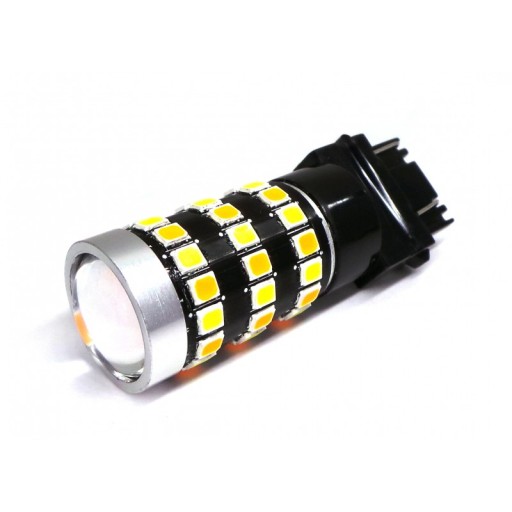 P27/7W LED 3157 12V CANBUS белый и оранжевый