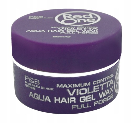 REDONE AQUA GEL HAIR WAX FORCE VIOLETTA ВОСКОВЫЙ ГЕЛЬ ДЛЯ УКЛАДКИ ВОЛОС 50 МЛ