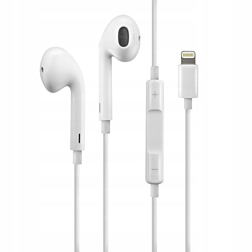 ПРОВОДНЫЕ НАУШНИКИ ДЛЯ IPHONE APPLE LIGHTNING + МИКРОФОН PRO MAX