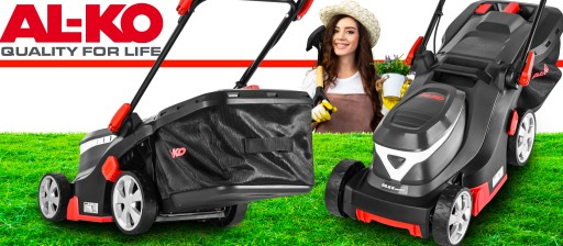 МОЩНАЯ ЭЛЕКТРИЧЕСКАЯ КОСИЛКА AL-KO INDUCTION AUSTRIA