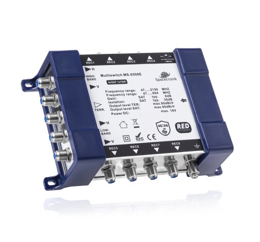 Мультипереключатель 5/8 Spacetronik MS-0508E 230В