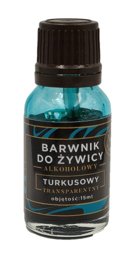 Barwnik Alkoholowy TURKUSOWY 15ml ROYAL RESIN