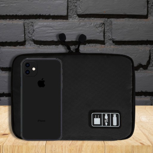 Органайзер для путешествий, USB-кабели, зарядные устройства, сумка