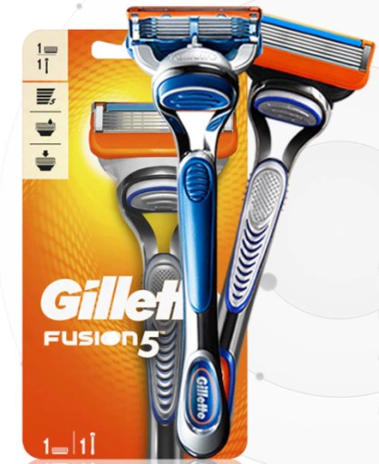 20 ШТ. GILETTE FUSION 5 ЗАМЕННЫХ ВСТАВОК ДЛЯ ЛЕЗВИЙ