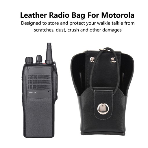 Кожаный чехол для магнитолы Motorola.