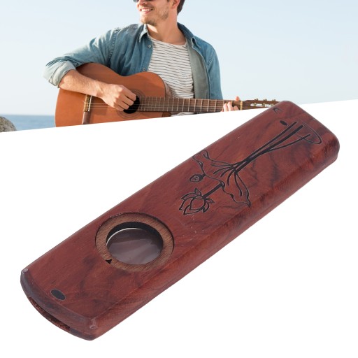 KAZOO DREWNIANE AKOMPANIAMENT ZESTAW