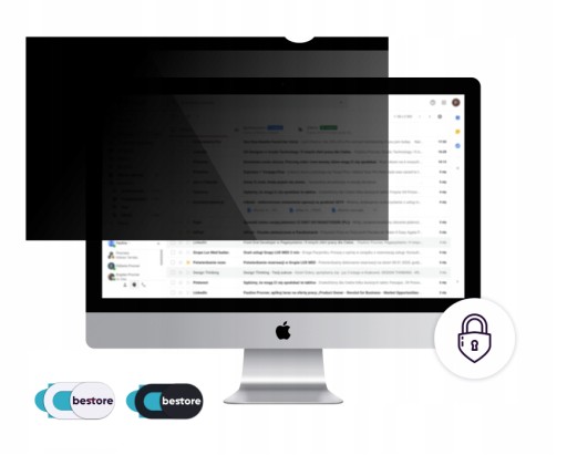 Фильтр конфиденциальности NATEC Owl 15,6 дюйма, соотношение сторон 16:9, защита конфиденциальности согласно GDPR