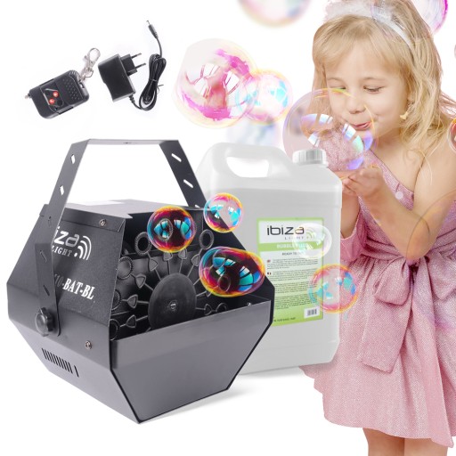 Беспроводная машина BUBBLE + жидкая анимация 5л.