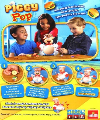 ИГРА PIGGY POP 2.2 ПОДАРОК ​​НА 4-Й ДЕНЬ РОЖДЕНИЯ ГОЛИАФ