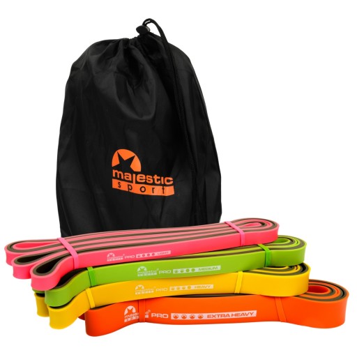 Набор лент для упражнений PRO BAND BiColor Majestic