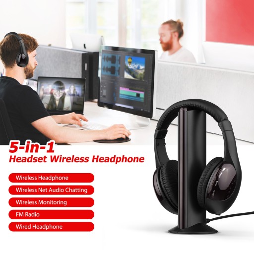 Многофункциональная беспроводная FM-гарнитура Hi-Fi 5-в-1