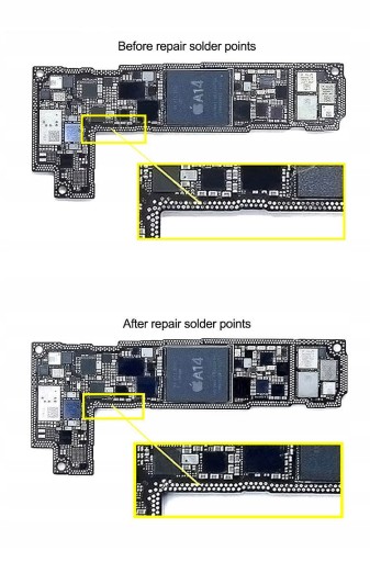 GOTOWE ŚCIEŻKI PADY BGA DO SZYBKIEJ NAPRAWA PŁYT PCB MAGIC TAG REGENERACJA