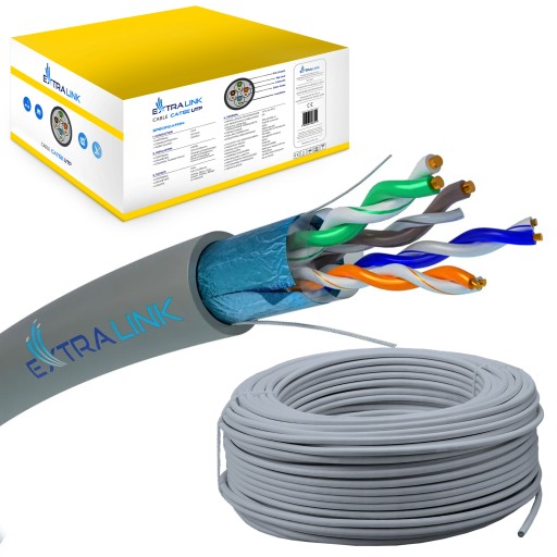 Кабель CAT 5E FTP LAN, витая пара 305M 100% M