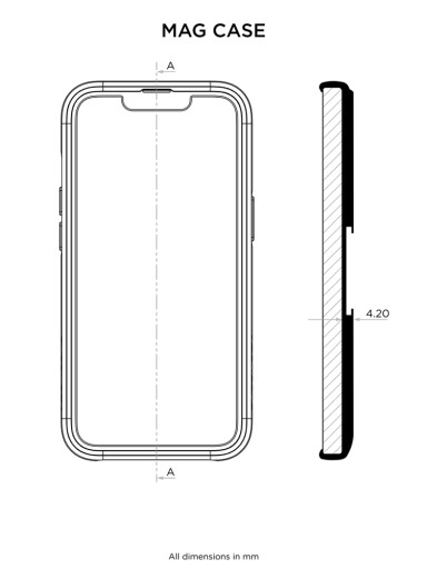 Чехол MAG с четырьмя замками — iPhone 13