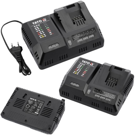 ŁADOWARKA 18V 12A SUPER SZYBKA LI-ION DO ELEKTRONARZĘDZI SYSTEMU 18V YATO
