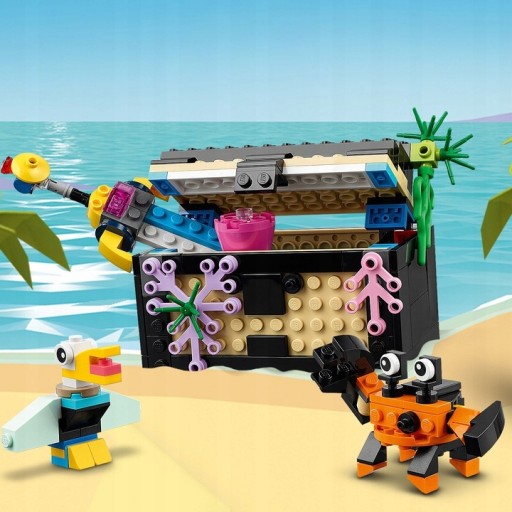 Огромный аквариум с рыбками 3 в 1 LEGO CREATOR 31122 XXL