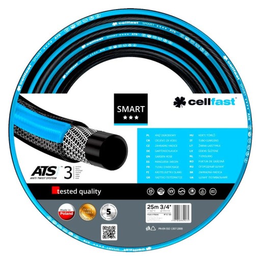 CELLFAST 13-120 WĄŻ OGRODOWY SMART 3/4
