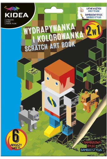 Блокнот WŁOCHACZ DIARY с замком + скретч-карта