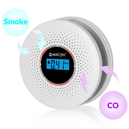 Датчик дыма угарного газа SafeSensor2000 2в1