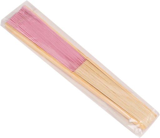 4-Pack Pink Paper Hand Fan Hand Fan