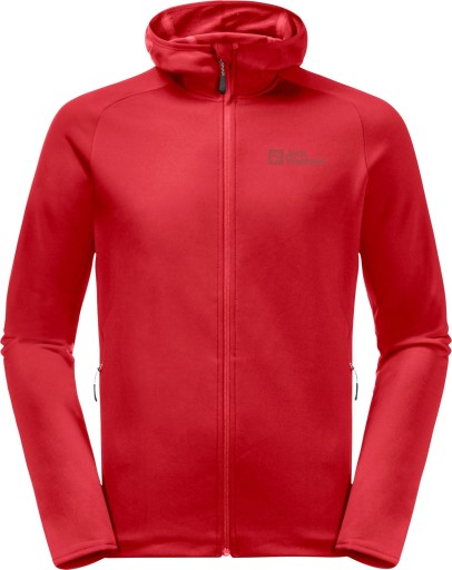 Мужская толстовка Baiselberg Hooded Fz M адреналин красная