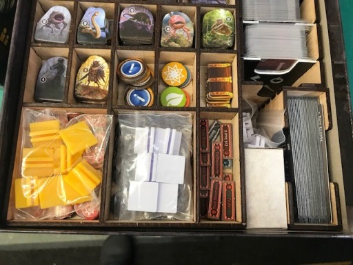 DREWNIANE INSERTY DO GRY GLOOMHAVEN - SZCZĘKI LWA