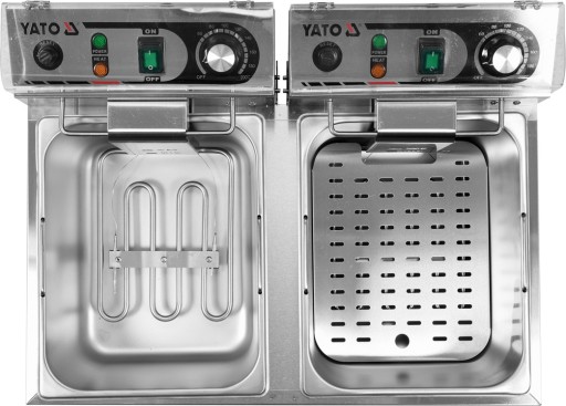 Yato YG-04622 Фритюрница двухкамерная 2x6л 12л 3000 Вт