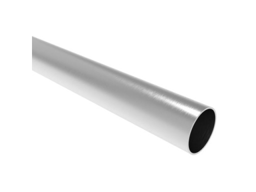 Труба INOX из полированной нержавеющей стали 25 x 1,5 - 2000 мм