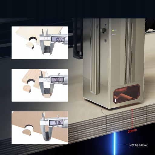 Atomstack S40 PRO Nowa Grawer laserowa 400*400mm 48W DIY PL+R3 PRO +XL Pad