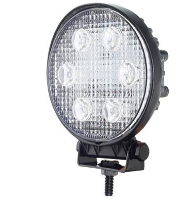 КРУГЛАЯ РАБОЧАЯ ЛАМПА 6-LED 10-30V 1300LM FI-116MM