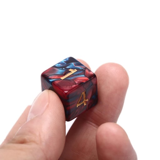 КОСТИ 1,6 СМ RPG DEATH BAY ШЕСТИГРАННЫЕ КОСТИ D6