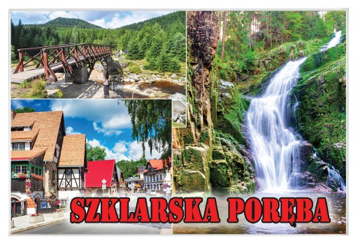 Городские магниты на холодильник - SZKLARSKA PORĘBA