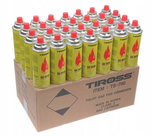 ГАЗОВЫЙ КАРТРИДЖ ОРИГИНАЛЬНЫЙ ГАЗОВЫЙ КАРТРИДЖ TIROSS 28 шт.