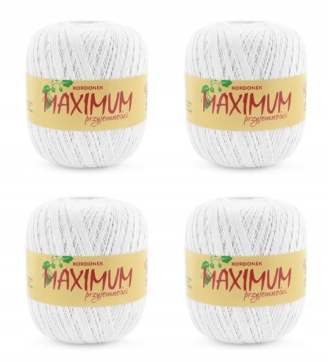 Кордонек MAXIMUM -Хлопок 100г / 565м - цвет 01.