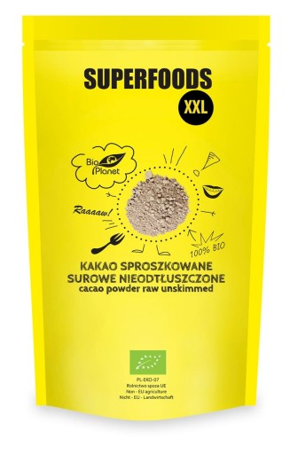 КАКАО-ПРОШОК RAW BIO 400 г BIO PLANET