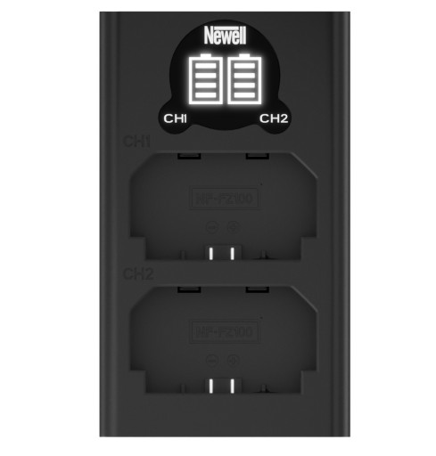 Newell Xtra Power Set XL NP-FZ100, набор двухканальных зарядных устройств, 2 шт. NP-FZ100
