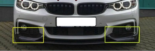 Сплиттер переднего бампера BMW F30 F31