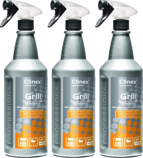 Clinex Grill Жидкость для чистки гриля и духовки 1л.