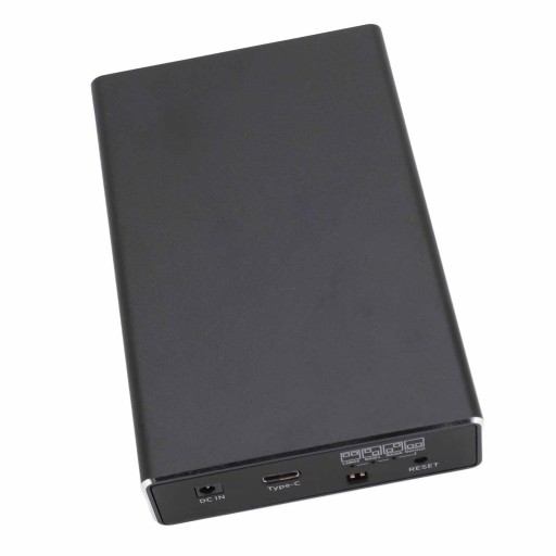 Корпус Raid для внешнего жесткого диска с двумя отсеками, USB C, 10 Гбит/с, 2,5 дюйма