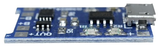 SUPER Зарядное устройство для TP4056 microUSB Li-Ion, защищенное.