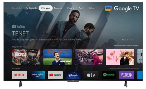 TCL 65P635 LED 4K UHD SmartTV DVB-T2 HDR телевизор