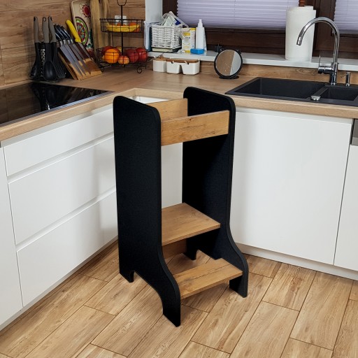 Kitchen Helper pomocnik kuchenny czarny-dąb KH-220